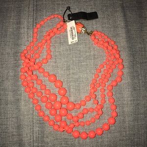 NWT! Coral J Crew Statement Necklace